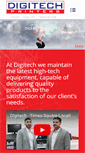 Mobile Screenshot of digitechprinters.com